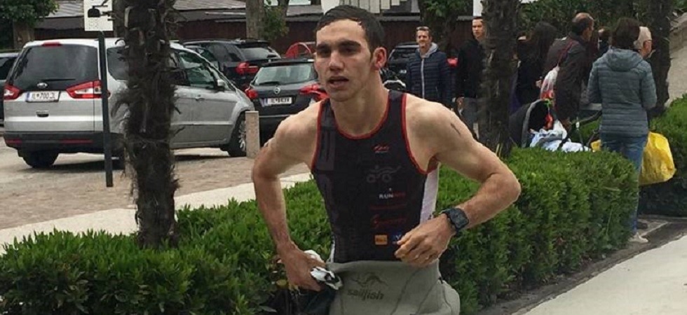 Gabriele Ioriatti portacolori del Fersen Triathlon